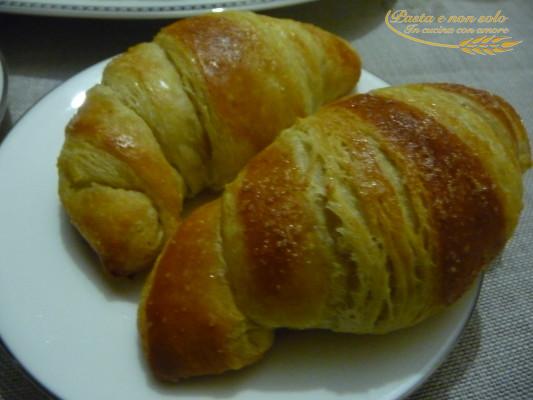 Croissant con  lievito madre