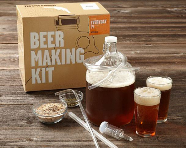 set per la birra da fare in casa Brew Monkey Basic Triple per fare birra in cucina regalo per uomini 