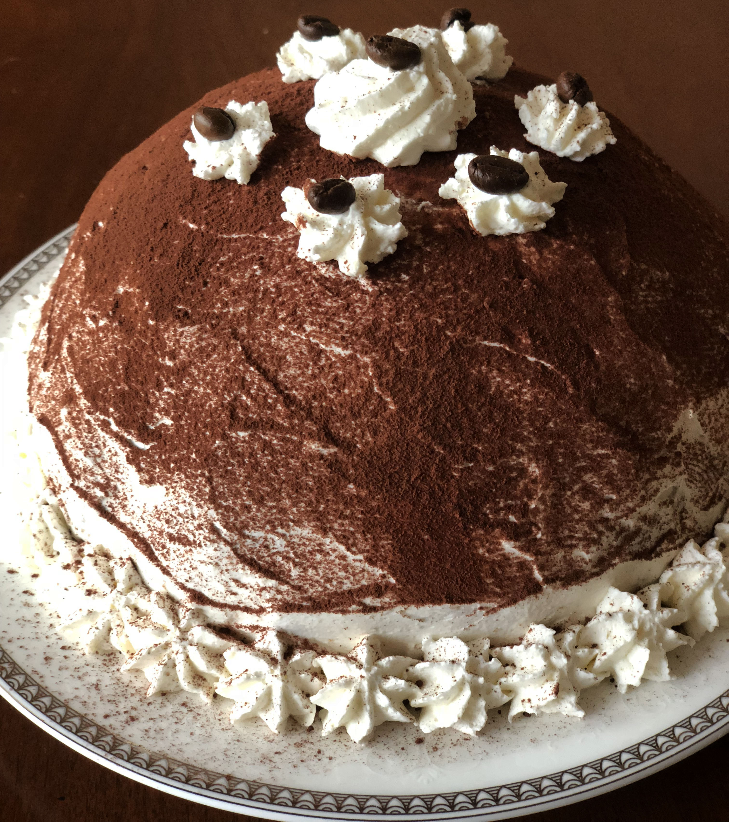 Zuccotto Tiramisu Con Crema Senza Uova Pasta E Non Solo