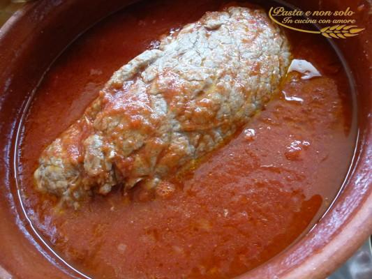 Braciola di carne alla calabrese