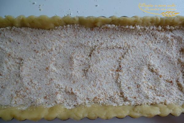 Crostata di fragole e cioccolato bianco