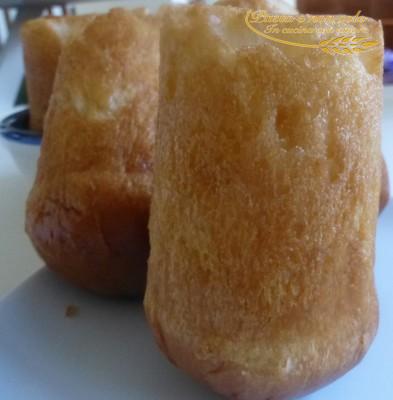 babà al rhum con lievito madre