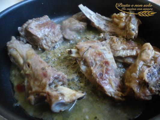 agnello con patate al forno